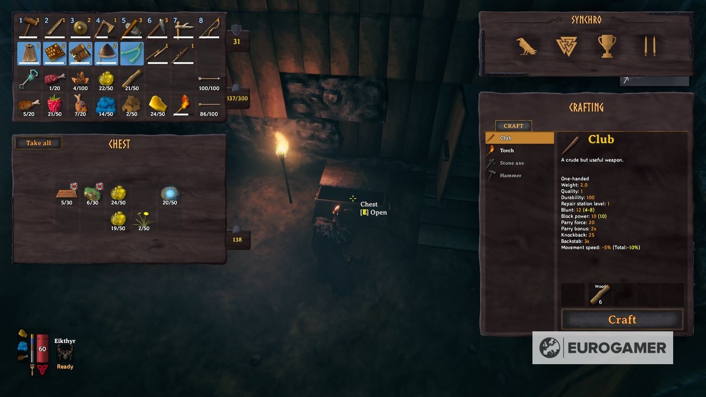 Valheim building guide How to build a house, chimney building and unlock stone buildings